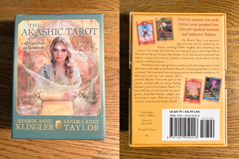 「The Akashic Tarot: A 62-Card Deck and Guidebook」の画像